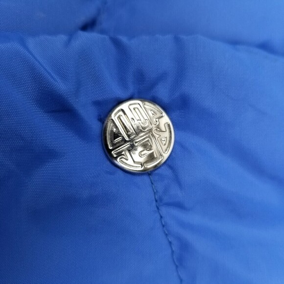 Vintage REI Co Op Goose Down Insulated Quilted Puffer Vest Jacket Blue Men Large - Picture 6 of 8